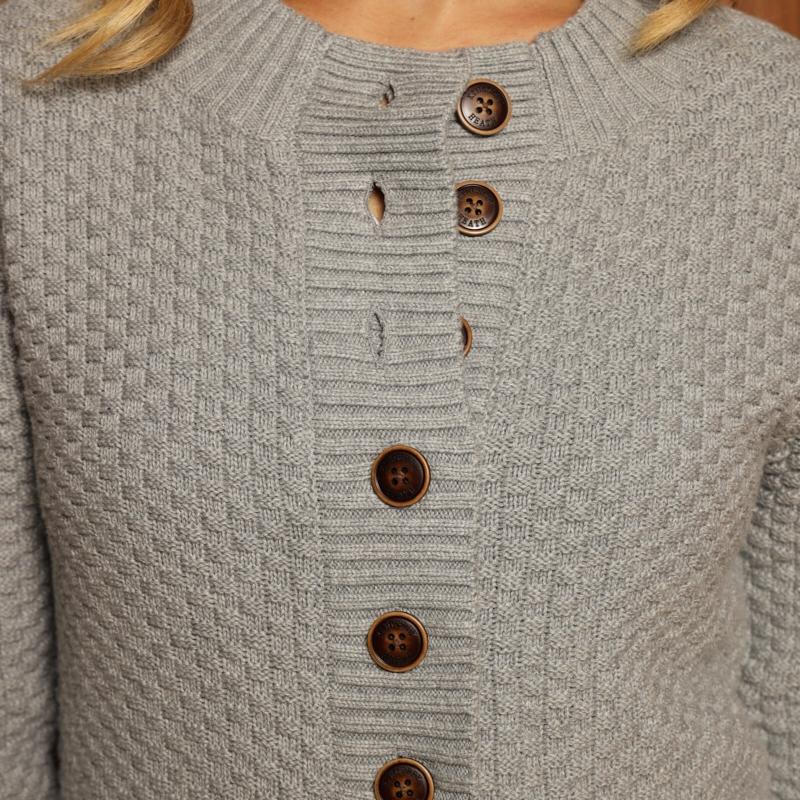 Kingsley Heath Luxe Basket Cardigan - Vervet