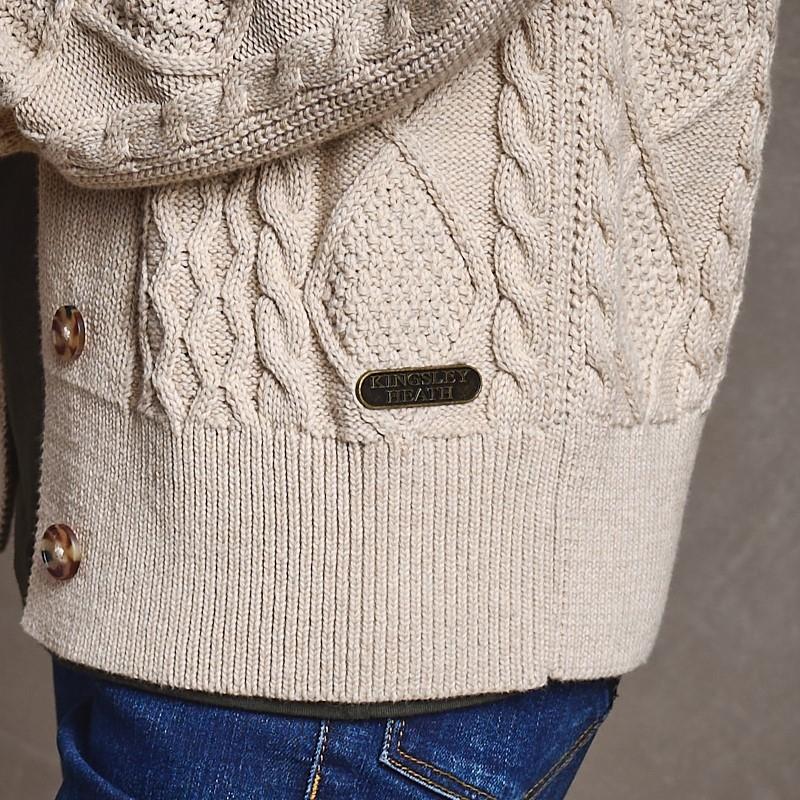 Meander Cardi Knit - Pangolin
