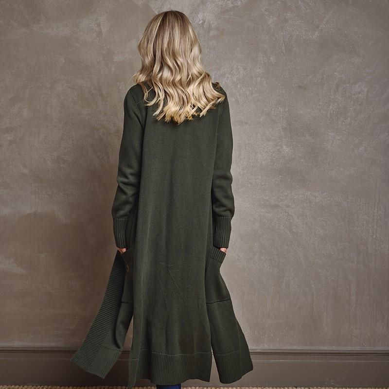 Chapmans Cardi Knit - Fatigue