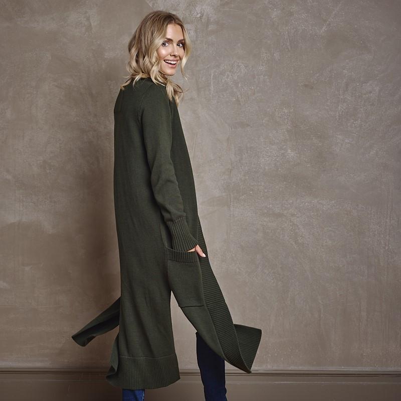 Chapmans Cardi Knit - Fatigue