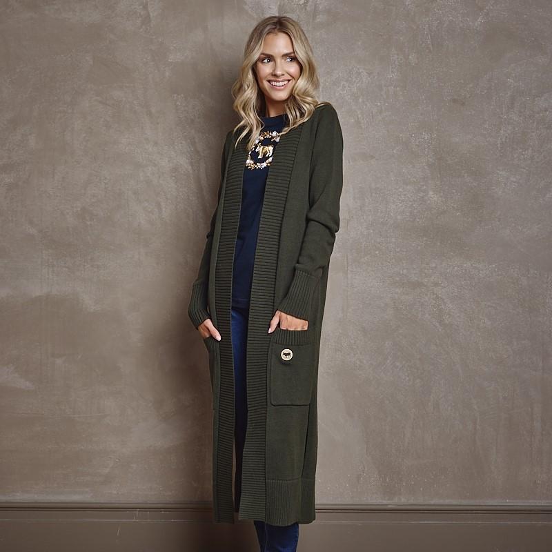 Chapmans Cardi Knit - Fatigue