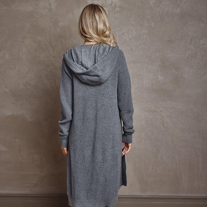 Scarborough Hoodie Cardi Knit - Jackal