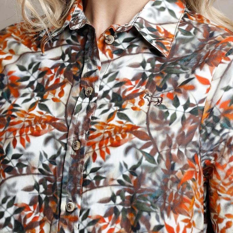 Shadowed Fauna Shirt - Pelican