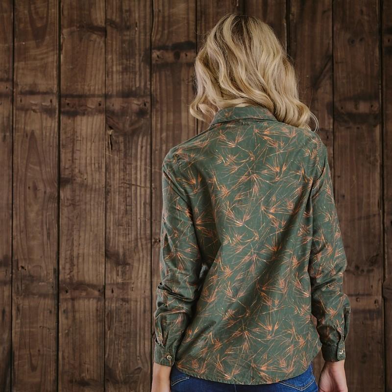 Luxe Oat Grass Shirt - Fatigue