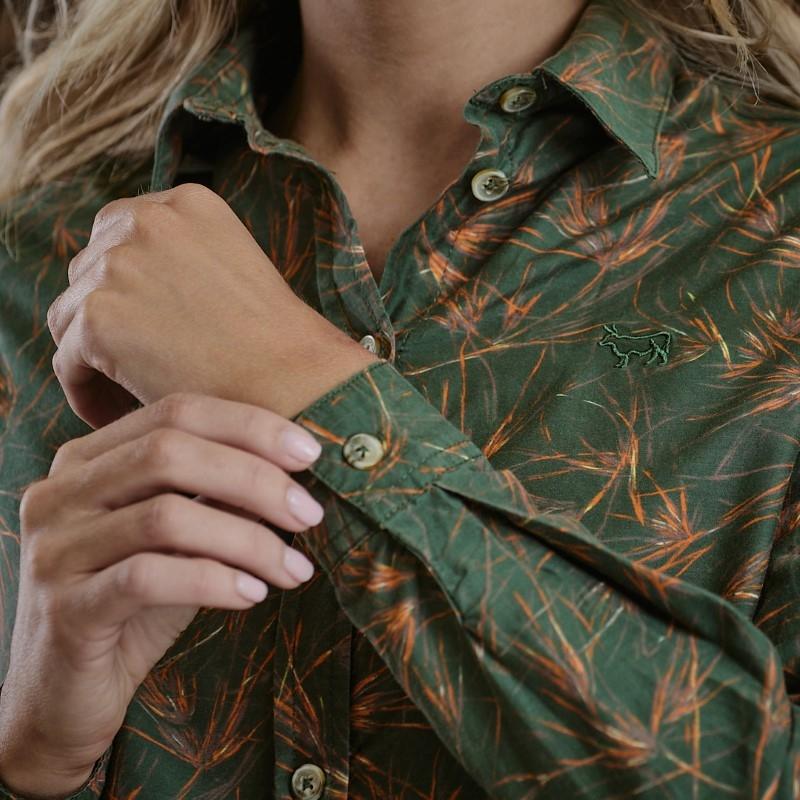 Luxe Oat Grass Shirt - Fatigue