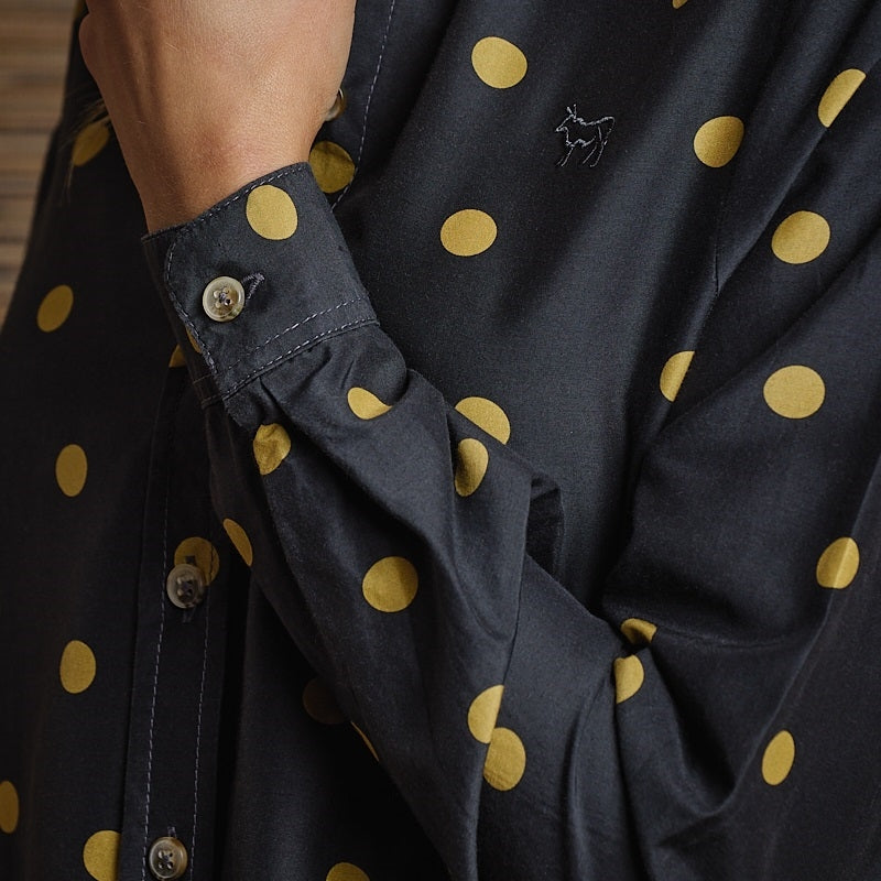 Luncheon Silk Blend Shirt - Mamba