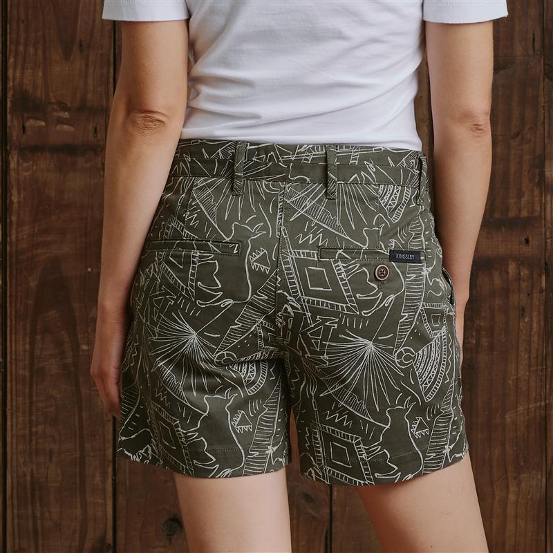 Summer Printed Ranger Short 25-26 - Fatigue