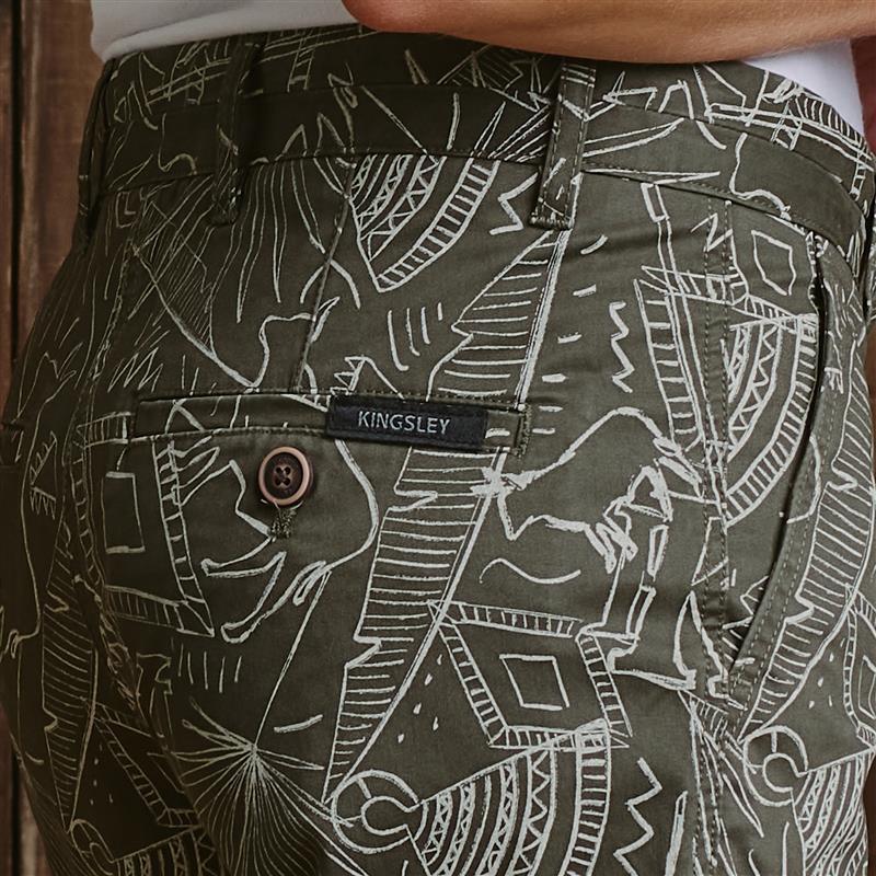 Summer Printed Ranger Short 25-26 - Fatigue