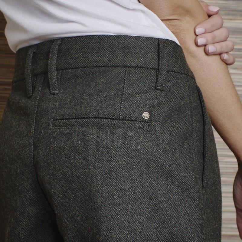 Luxe Pleated Femme Short - Fatigue