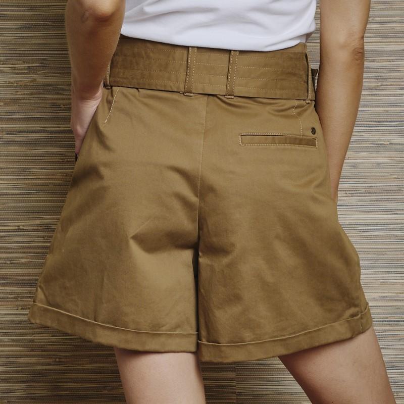 Lawns High-Waisted Short - Olive