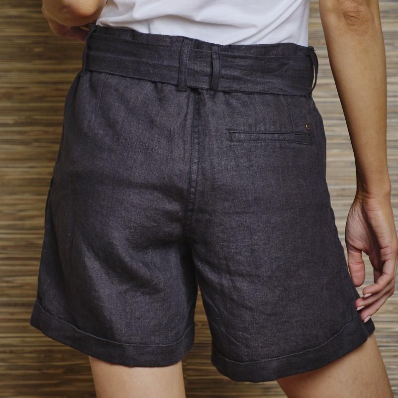 Femme Tied Linen Short - Mamba
