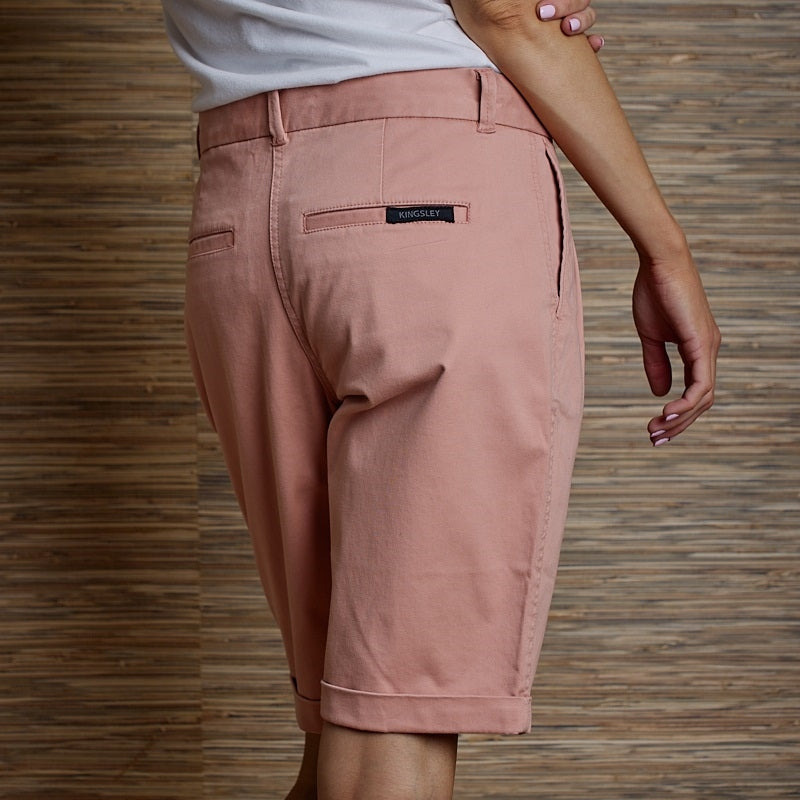 Winelands Luxe Pleated Short - Mushroom