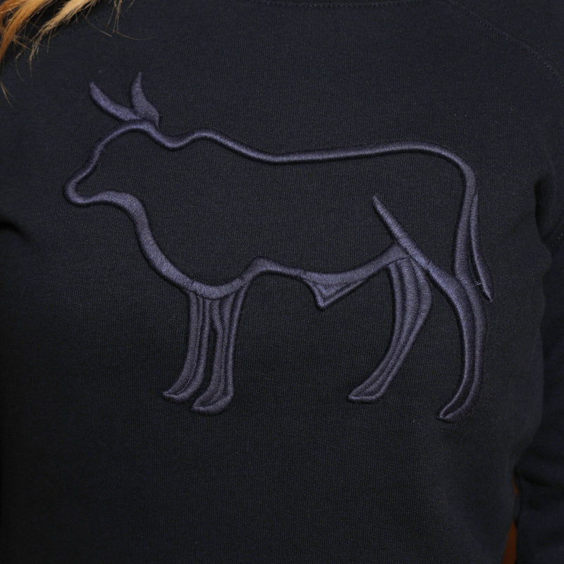 Kingsley Jwana Embroidery Pullover Sweatshirt - Midnight