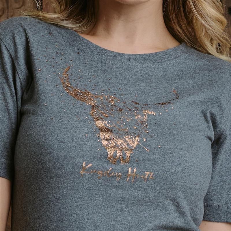 Cosmic Shower Regular Crew Tee - Jackal