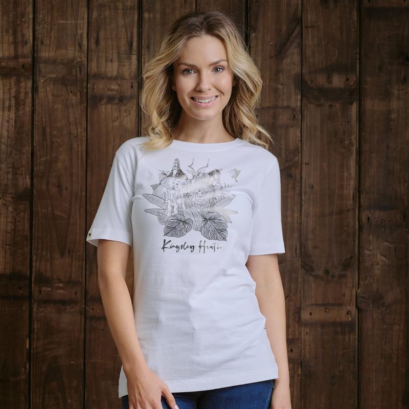 Animal Kingdom Crew Tee - Pelican