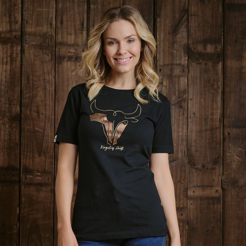 Kingsley Abstract Skull Tee  - Mamba