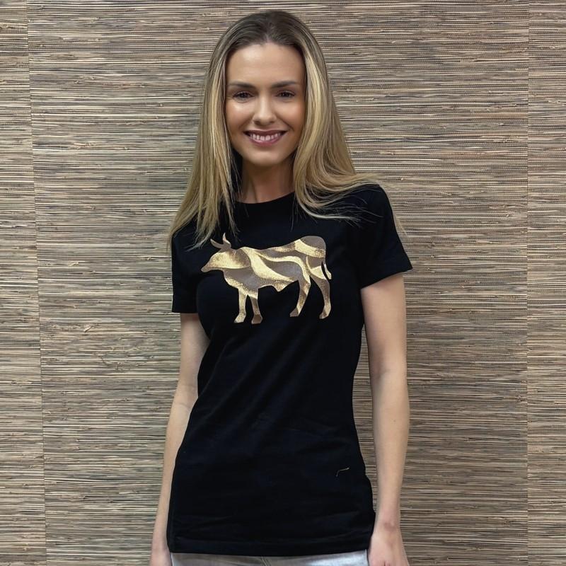 Desert Sands Nguni Slim Crew Tee - Mamba