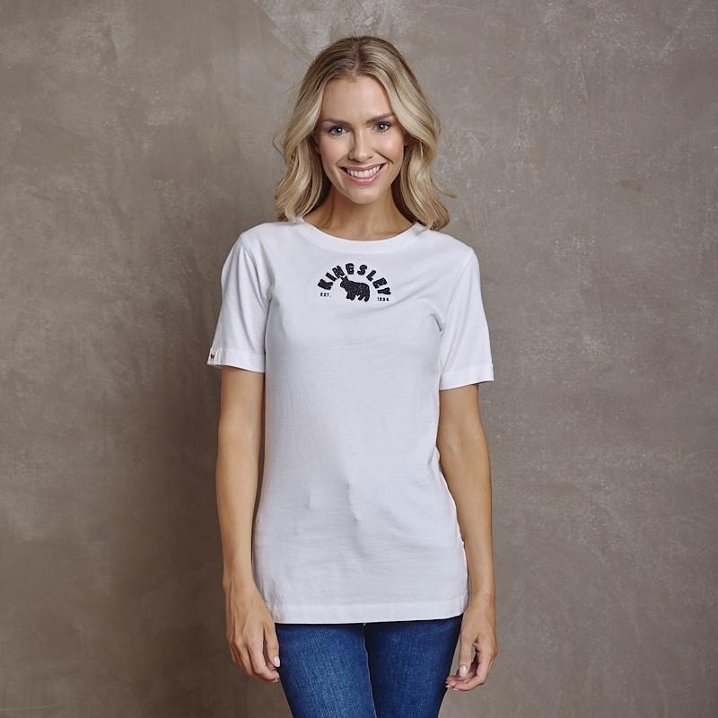 Beaded Arch Corp Regular Crew Tee - Pelican