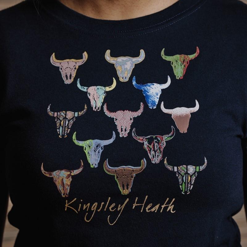 Skull Collection Crew Tee - Midnight