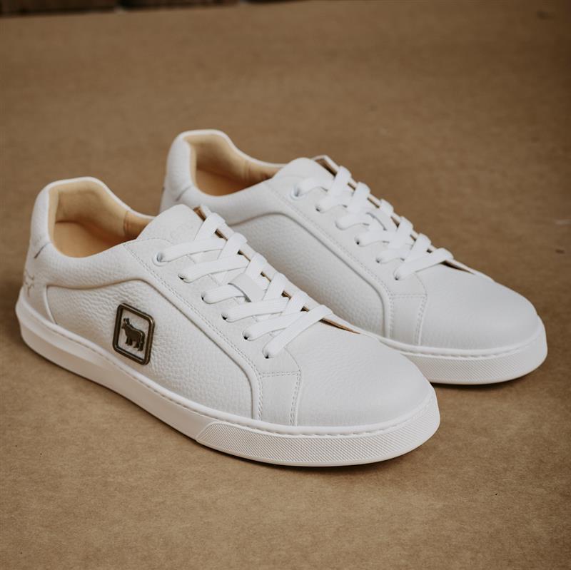 Kingsley Nguni Luxe Sneaker - Pelican