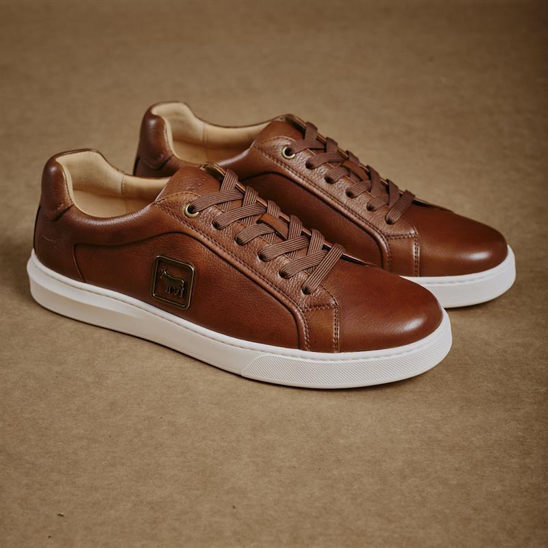 Kingsley Nguni Luxe Sneaker - Tan