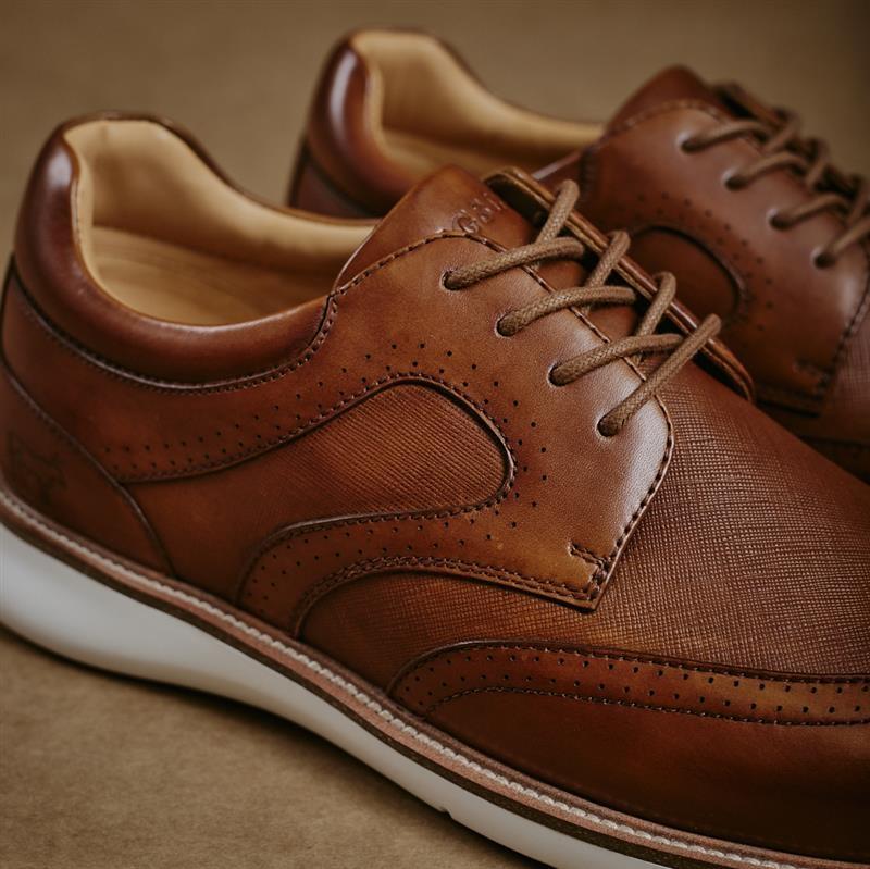 Kingsley Business Casual Wingtip - Tan