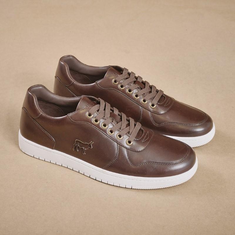 Kingsley Ace Sneaker - Choc