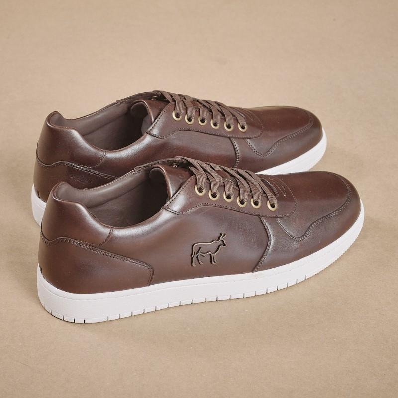 Kingsley Ace Sneaker - Choc