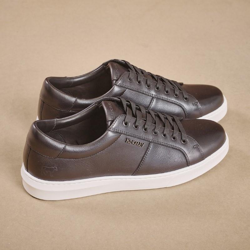 Kingsley Word Metal Trim Sneaker - Mamba