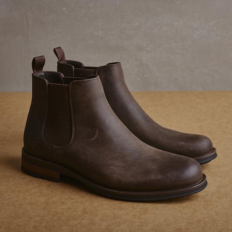 Chelsea Boot - Choc