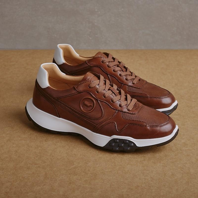 Business Casual Sneaker - Tan