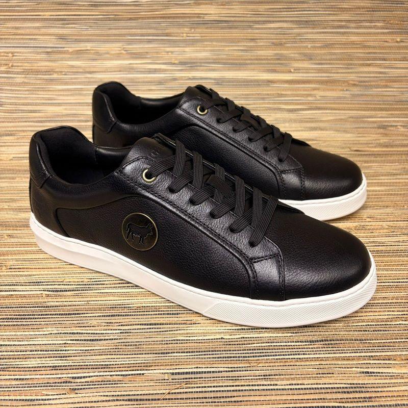 Nguni Luxe Metal Trim Sneaker - Mamba