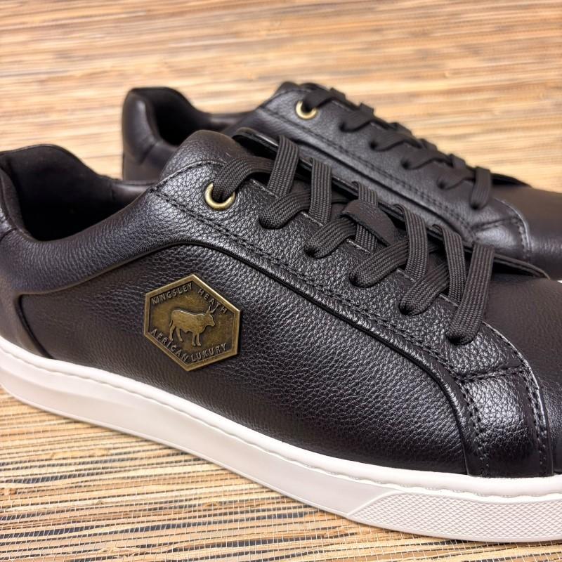 Nguni Luxe Metal Trim Sneaker - Mamba