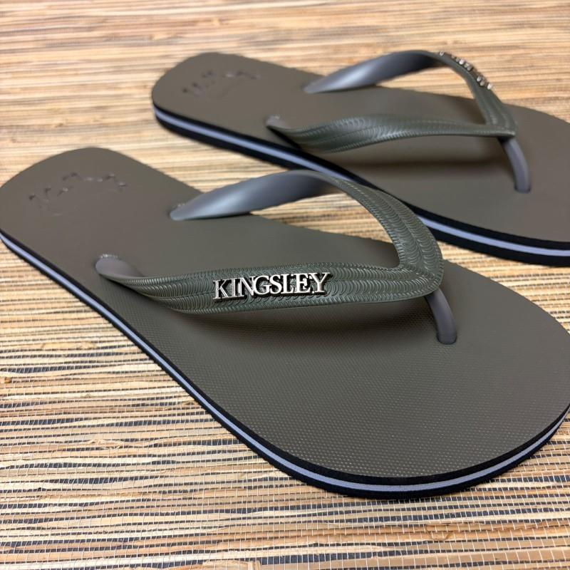 KH Tonal Nguni Flip Flop - Fatigue