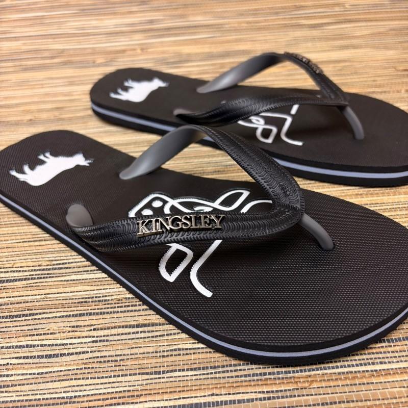 KH Skull Nguni Flip Flop - Mamba