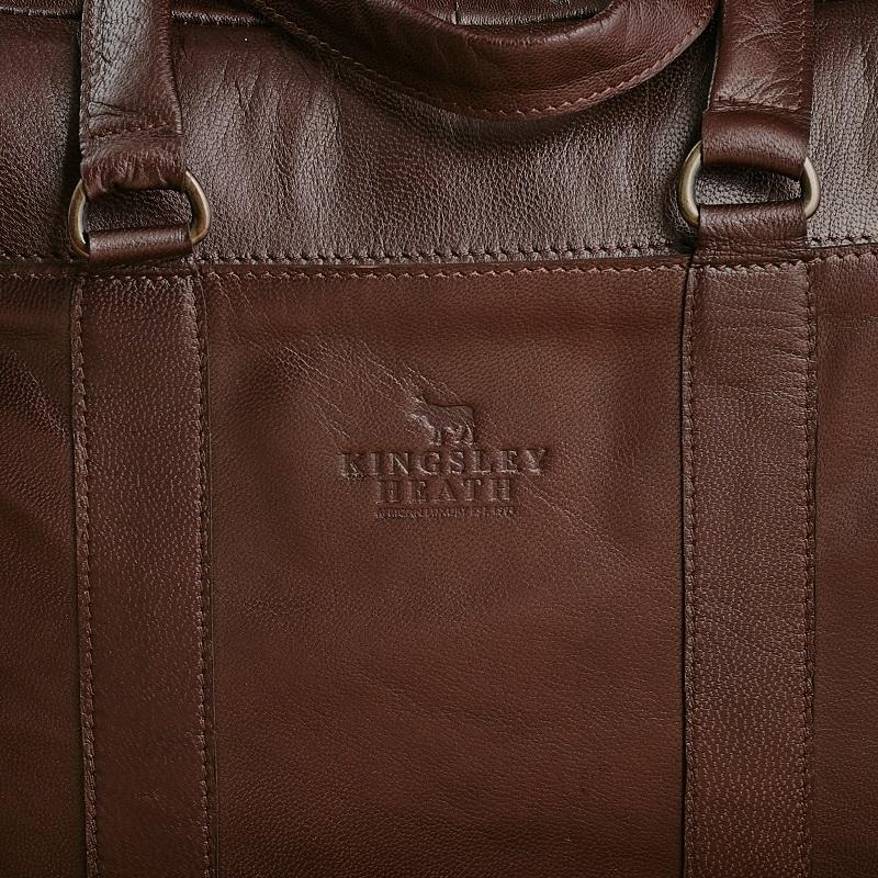 Kingsley Clean Messenger Bag - Tan