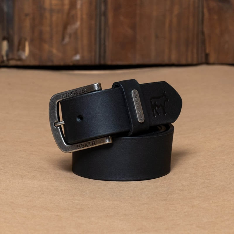 Kingsley Heath Metal Word Belt Mamba