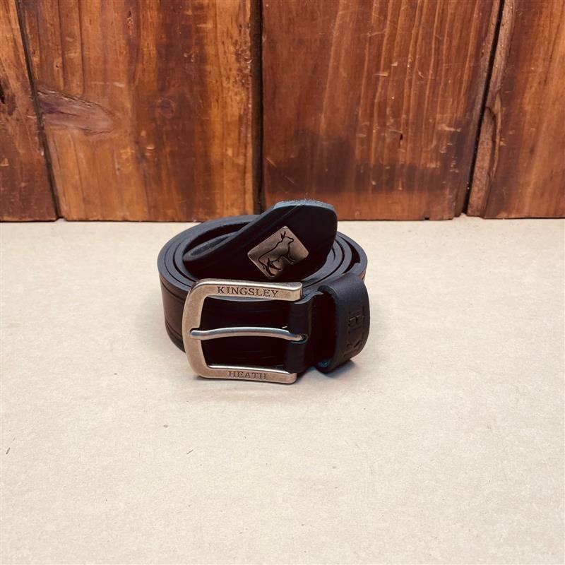 KH Outline Nguni Metal Logo Belt - Mamba