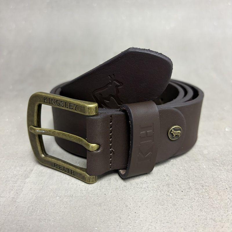 Thick Stitch Loop Belt - Buffalo