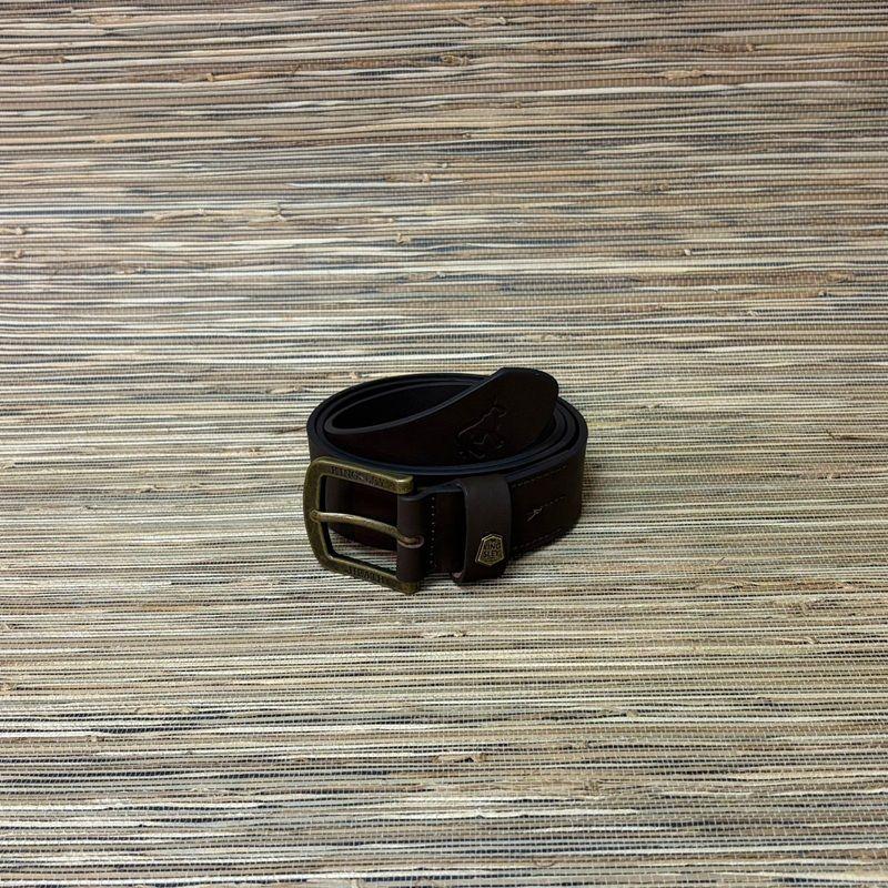 Metal Shield Loop Belt - Buffalo