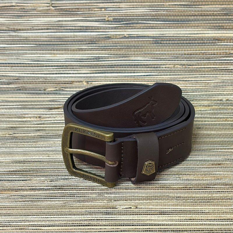 Metal Shield Loop Belt - Buffalo