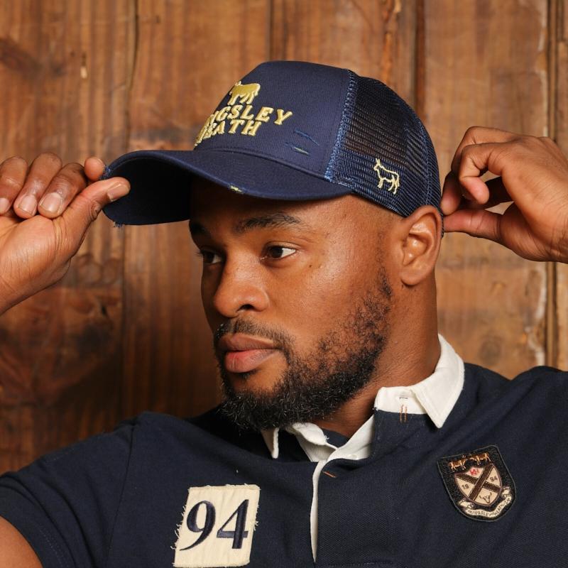 Kingsley Heath Distressed Corp Trucker - Midnight
