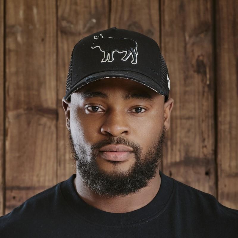 Kingsley Solid Nguni Distressed Trucker - Mamba - Kingsley Heath