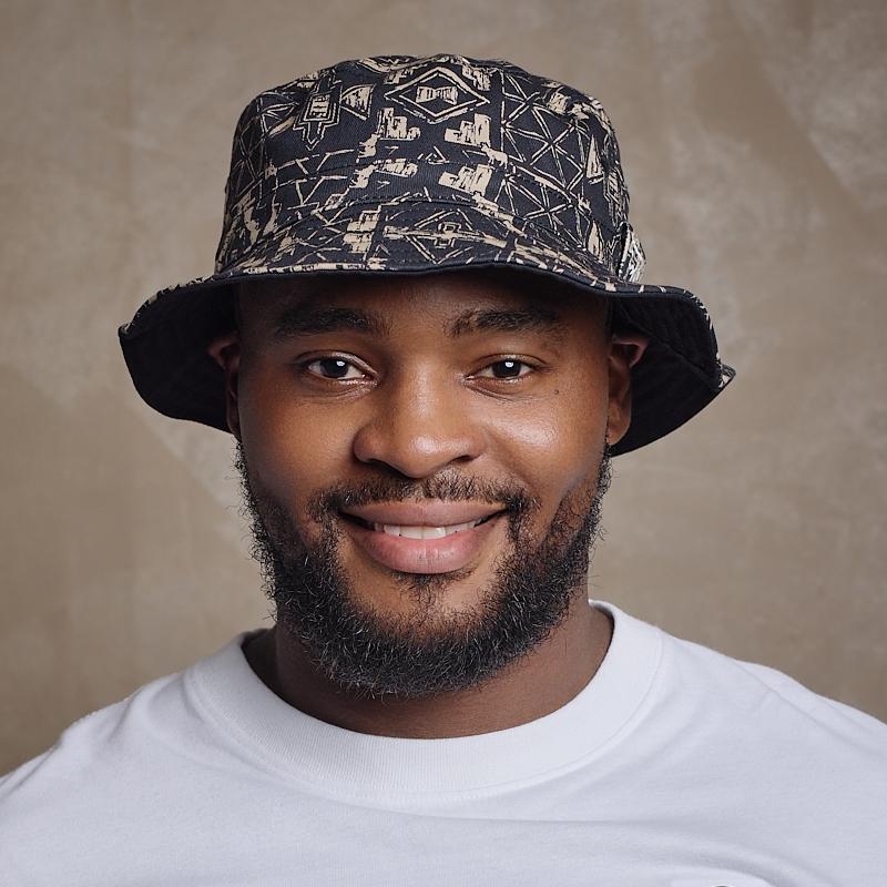 Kingsley Ndebele Reversible Bucket - Mamba
