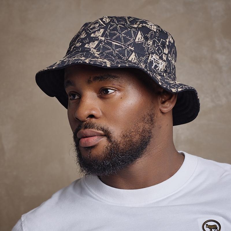Kingsley Ndebele Reversible Bucket - Mamba
