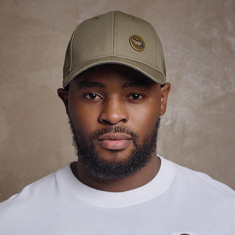 Metal Trim Nguni Logo Cap - Fatigue