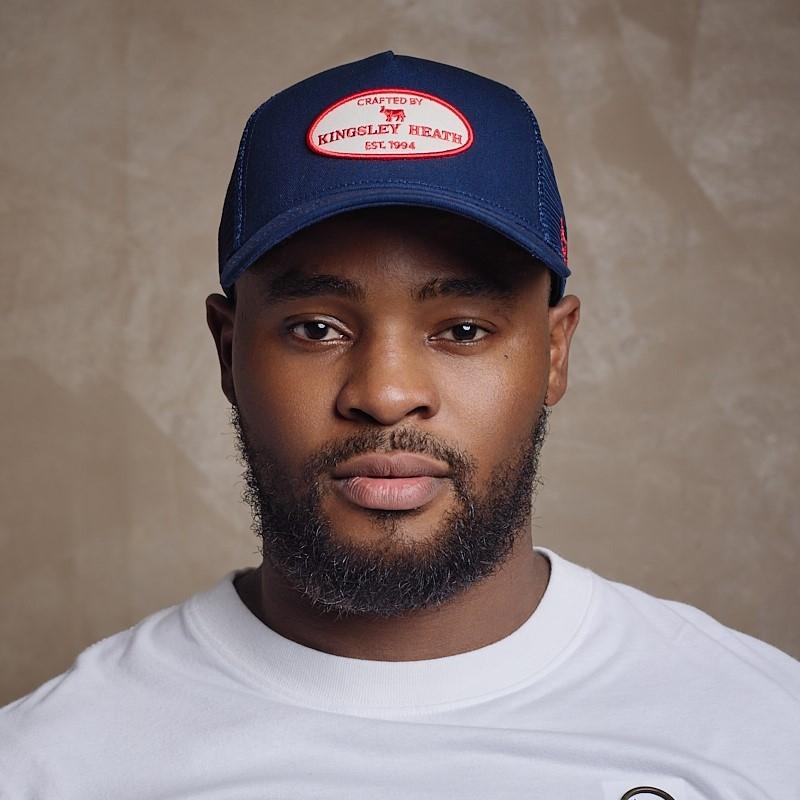 Corporate Patch Trucker Cap - Midnight