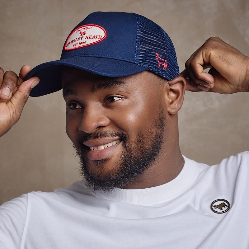 Corporate Patch Trucker Cap - Midnight