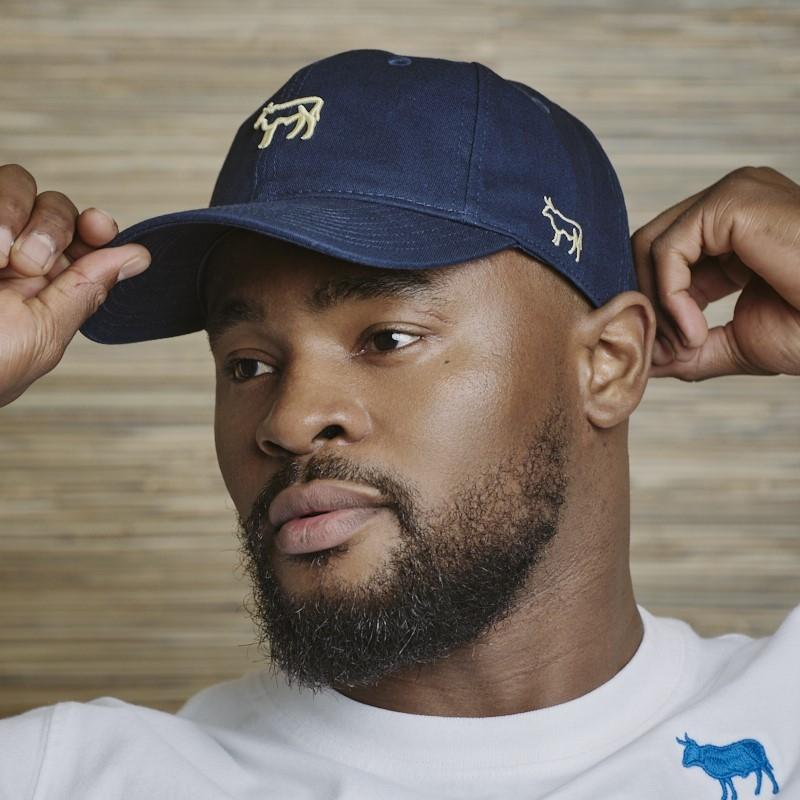 Mini Nguni Outline Cap - Midnight