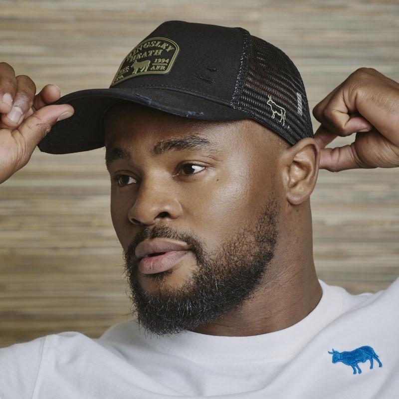 Distressed Corp Trucker Cap - Mamba